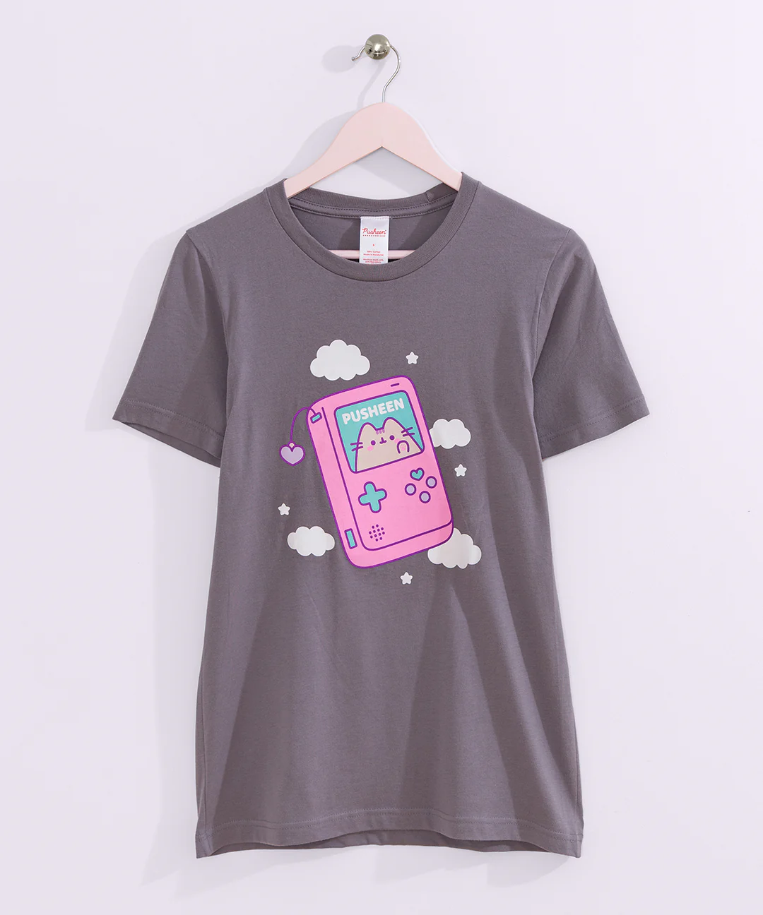 Gamer Pusheen Retro Handheld Tee