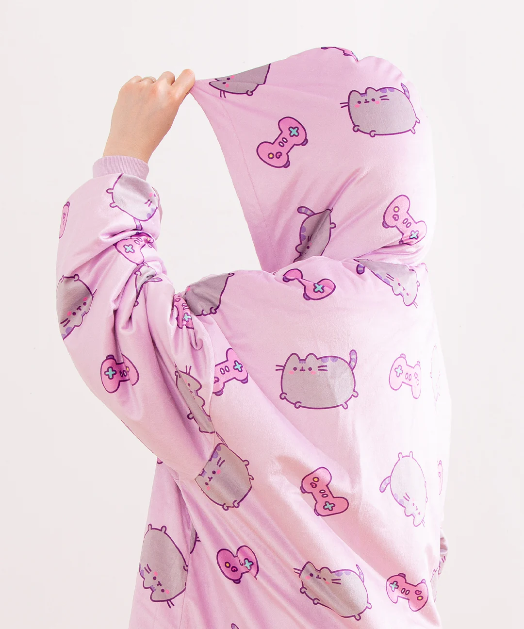 Gamer Pusheen Wearable Blanket Hoodie - Image 2