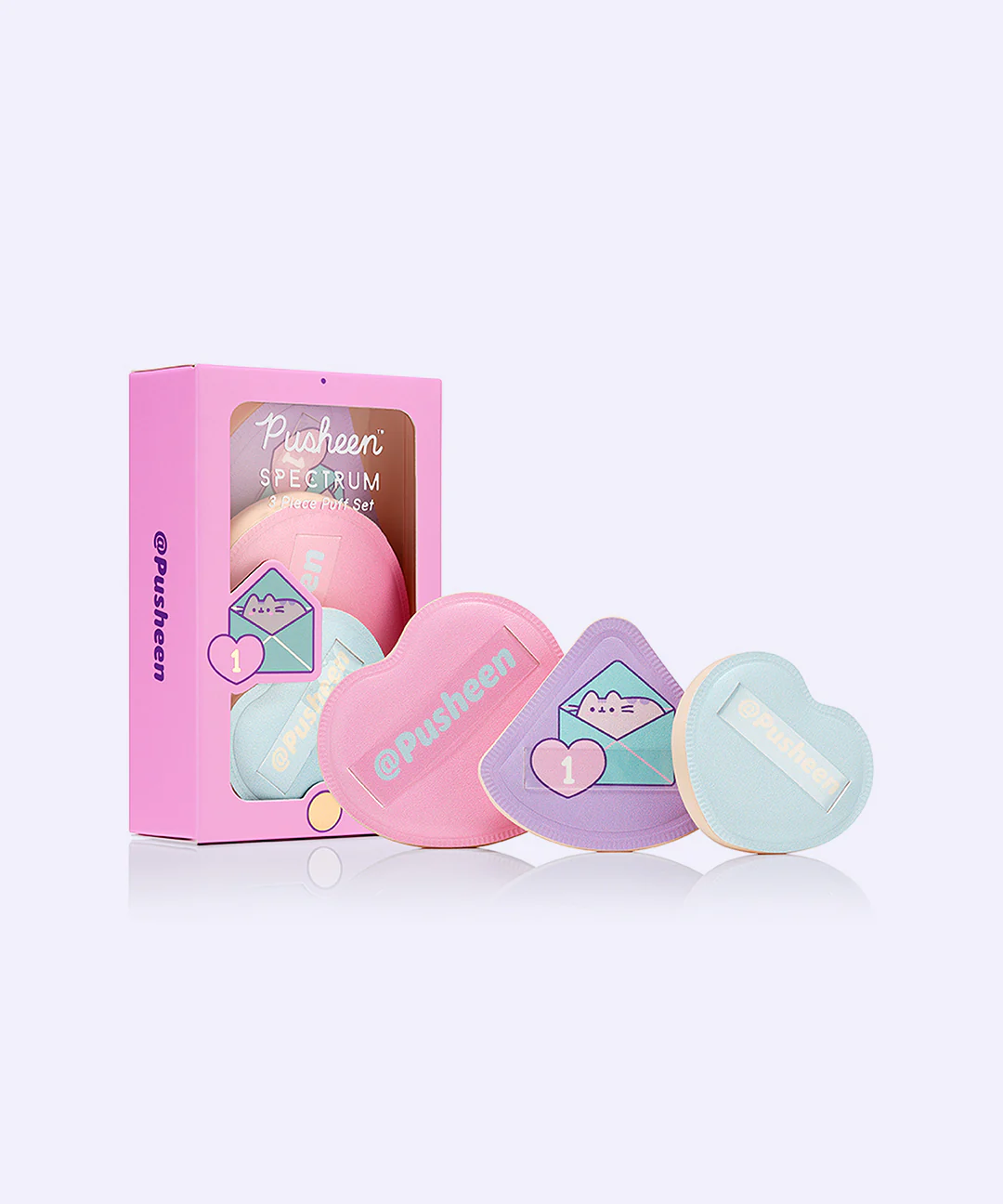Gaming Pusheen 3-Piece Makeup Puffs Set - Image 2