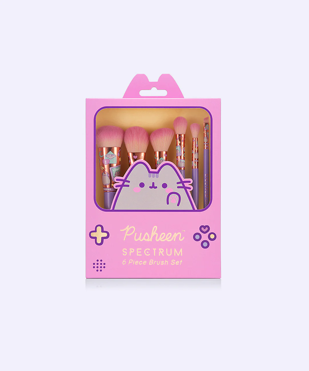 Gaming Pusheen 6-Piece Makeup Brush Set - Image 3