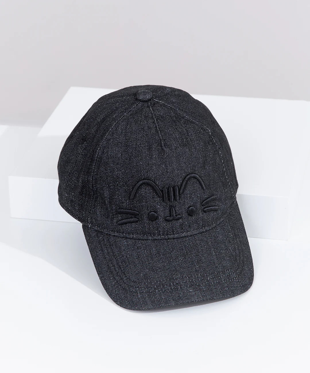Pusheen Black Denim Cap - Image 4