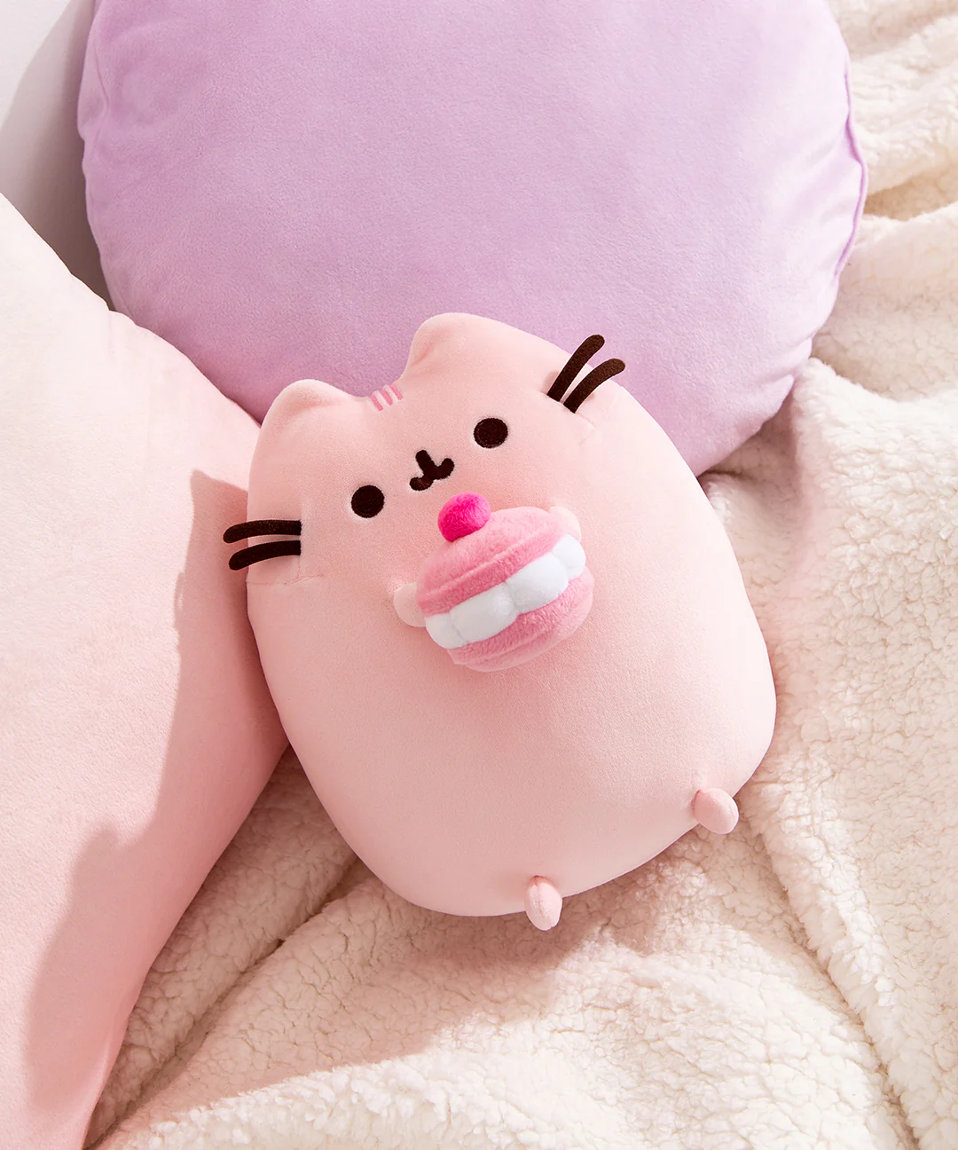 Pusheen Sweets Cherry Macaron Squisheen Plush - Image 3