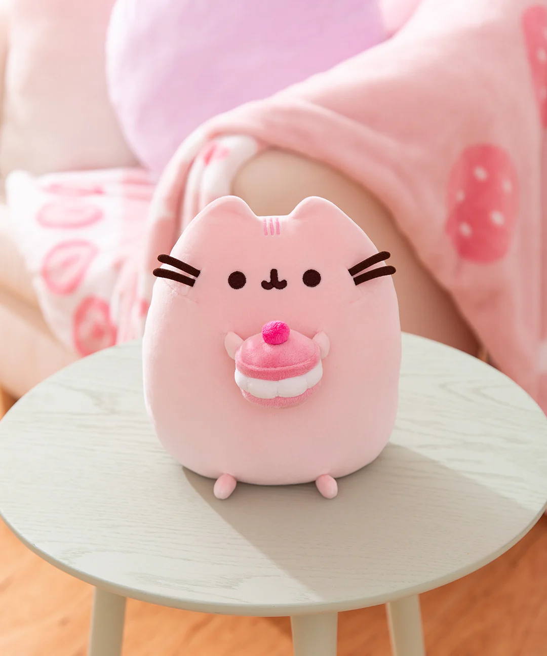 Pusheen Sweets Cherry Macaron Squisheen Plush - Image 6