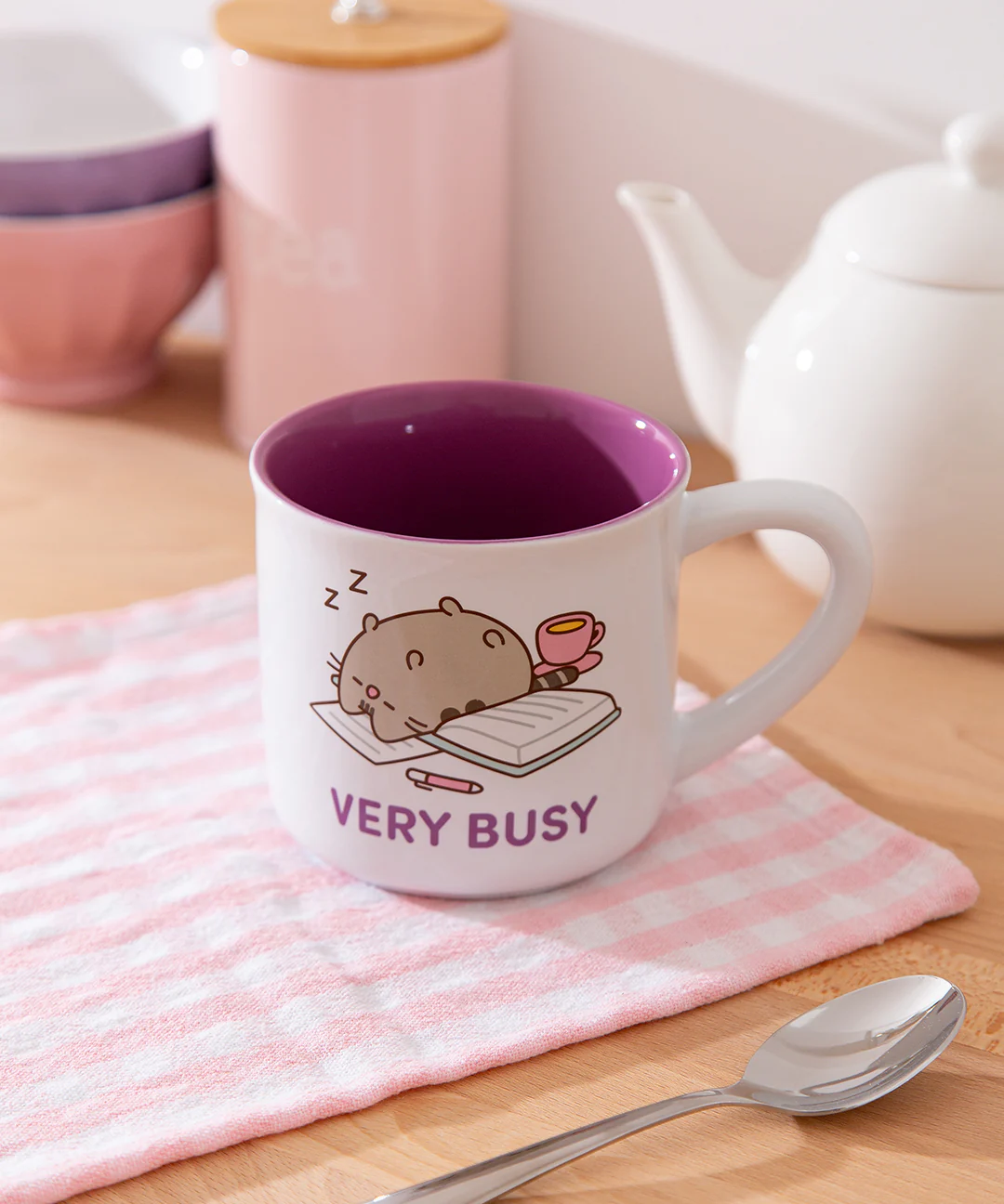 Pusheen Very Busy Mug - Image 4